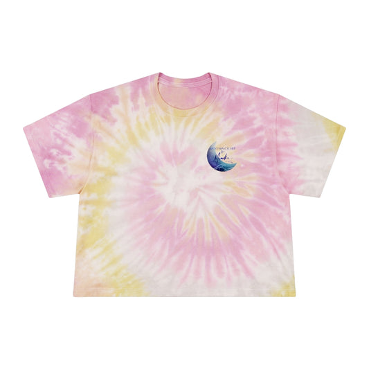 Tie-Dye Crop Logo Tee