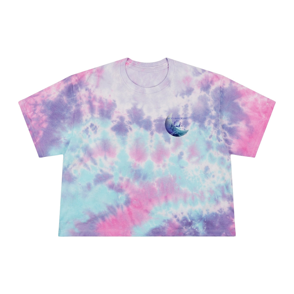 Tie-Dye Crop Logo Tee