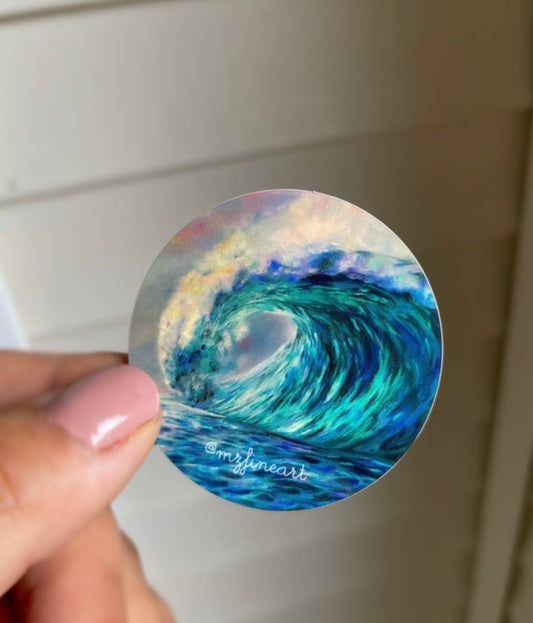 Mystic Wave Sticker