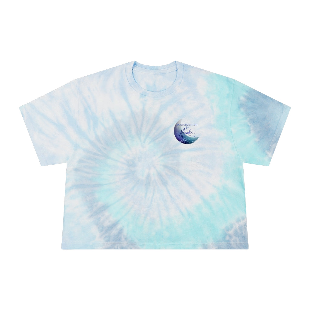 Tie-Dye Crop Logo Tee